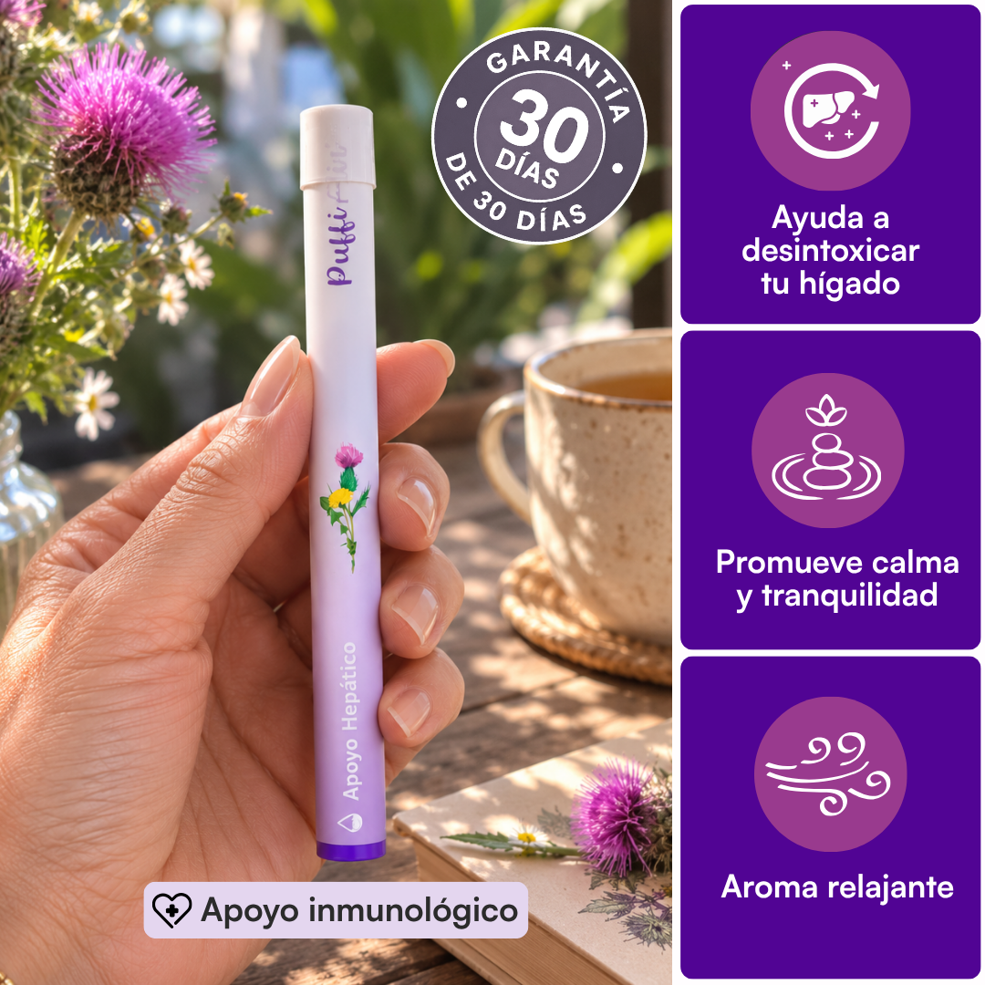 Puffi ® - Fórmula Natural 4 en 1 para Dejar el Vape.