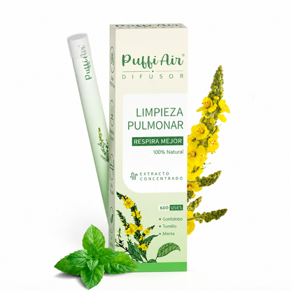 Puffi ® Difusor para la Limpieza Pulmonar - 600 Inhalaciones