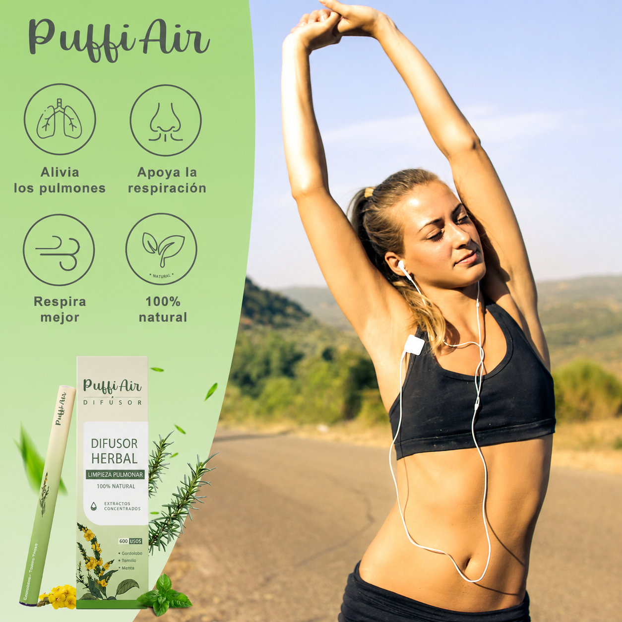 Puffi ® - Fórmula Natural 4 en 1 para Dejar el Vape.