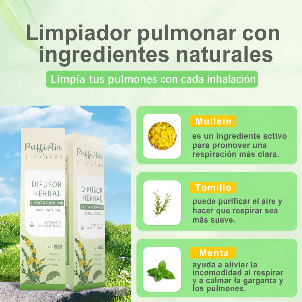 Puffi ® - Fórmula Natural 4 en 1 para Dejar el Vape.