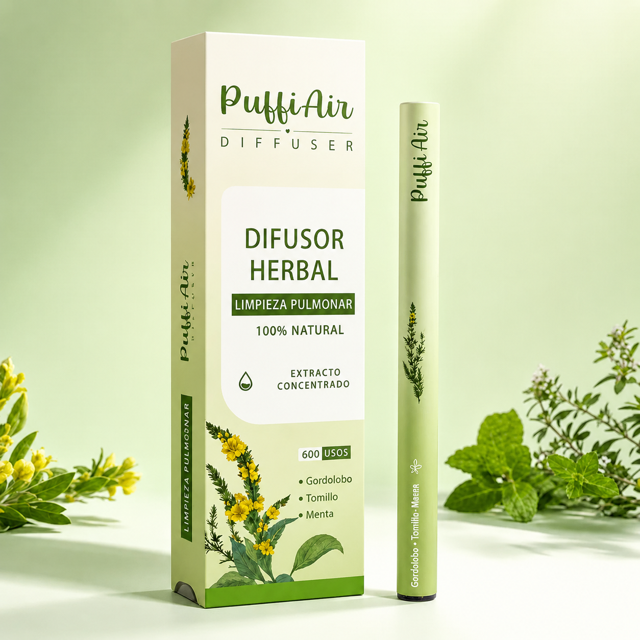 Puffi ® - Fórmula Natural 4 en 1 para Dejar el Vape.